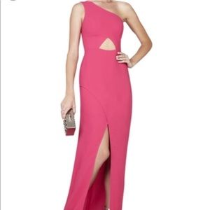 BCBG Maxazria Kauri Gown - Hot Pink
